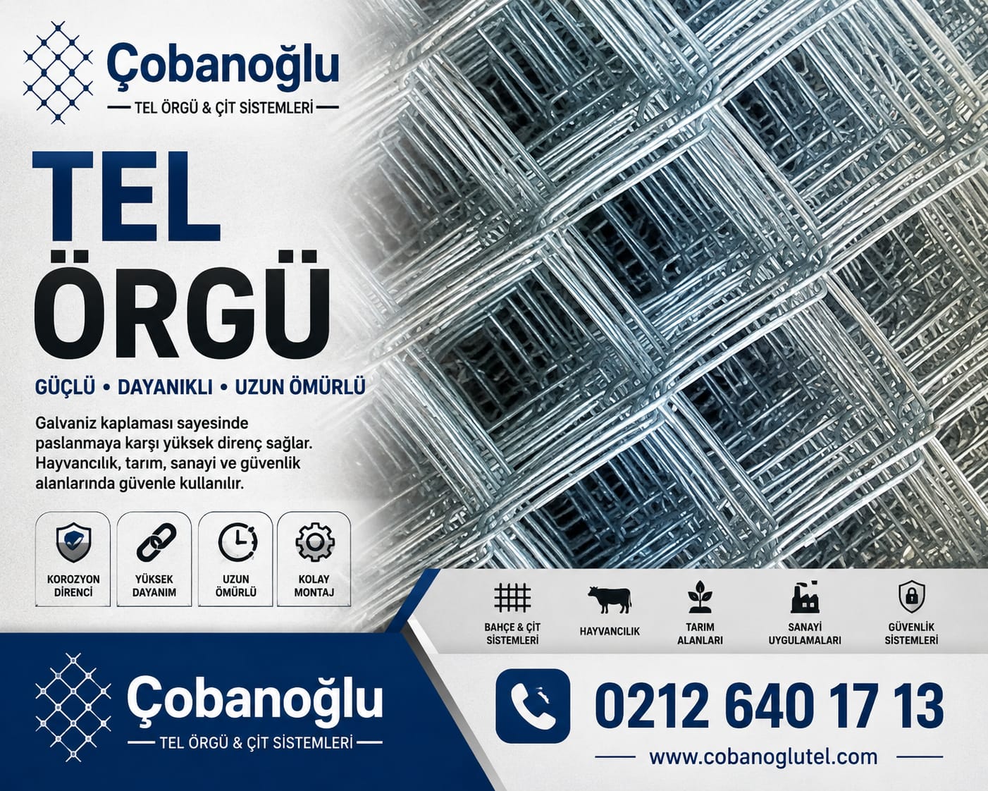 tel örgü çit